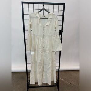 THE HIPPIE SHAKE Sweet Cream Duster Dress